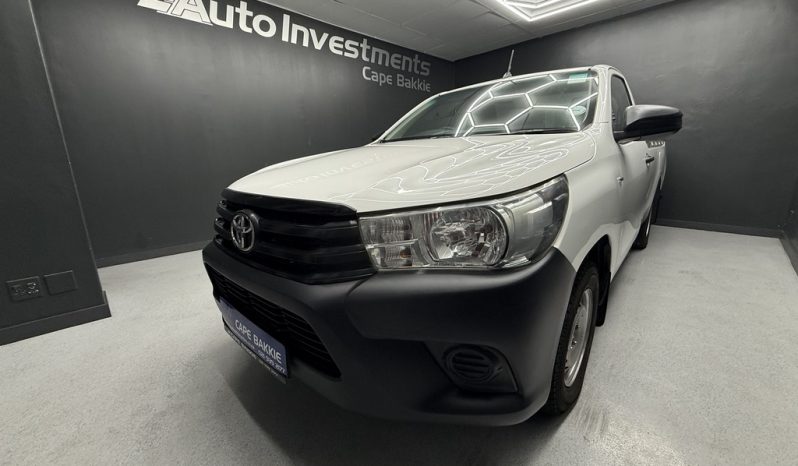 2020 TOYOTA HILUX 2.4 GD S A/C P/U S/C full